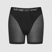 Трусики-шорты для фиксации насадок Strap-on-me Harness Lingerie Halo - size M - Strap-on-me - купить с доставкой в Новочеркасске