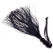 Черная силиконовая плетка - 25,4 см. - Boys of Toys - купить с доставкой в Новочеркасске