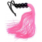 Розовая силиконовая плеть - 35,5 см. - Boys of Toys - купить с доставкой в Новочеркасске