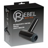 Черный мастурбатор с удобной ручкой Masturbator with 2 Functions - Orion - в Новочеркасске купить с доставкой