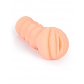 Телесный мастурбатор-вагина с эрекционными кольцами в комплекте - Sexy Girl - в Новочеркасске купить с доставкой