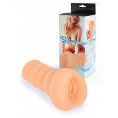 Телесный мастурбатор в виде вагины с узким входом - Sexy Girl - в Новочеркасске купить с доставкой