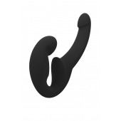 Черный безремневой страпон Share Lite - Fun Factory - купить с доставкой в Новочеркасске