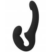 Черный безремневой страпон Share Lite - Fun Factory - купить с доставкой в Новочеркасске