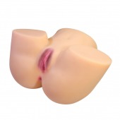 Телесный мастурбатор Liora с 2 любовными тоннелями - Baile - в Новочеркасске купить с доставкой