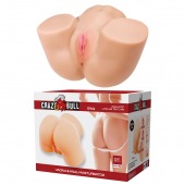 Телесный мастурбатор Olivia с 2 любовными отверстиями - Baile - в Новочеркасске купить с доставкой