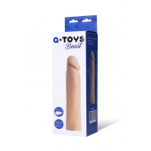 Реалистичная насадка с ярко выраженной головкой - 16,5 см. - A-toys - в Новочеркасске купить с доставкой