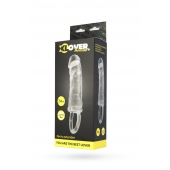 Прозрачная насадка с петлёй для фиксации - 14 см. - ToyFa - в Новочеркасске купить с доставкой