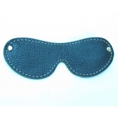 Кожаная маска на глаза - БДСМ Арсенал - купить с доставкой в Новочеркасске