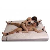Бондаж для фиксации на кровати Frisky Bedroom Restraint Kit - XR Brands - купить с доставкой в Новочеркасске