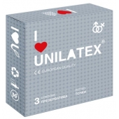 Презервативы с точками Unilatex Dotted - 3 шт. - Unilatex - купить с доставкой в Новочеркасске