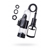 Вакуумная помпа A-toys с вибропулей и эрекционными кольцами - A-toys - в Новочеркасске купить с доставкой