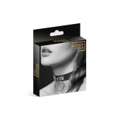 Узенький ошейник из полиуретана с кольцом - Bijoux Pour Toi - купить с доставкой в Новочеркасске