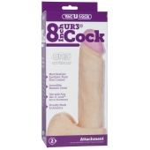 Ультрареалистичная насадка для трусиков Vac-U-Lock 8  ULTRASKYN Cock - 20,57 см. - Doc Johnson - купить с доставкой в Новочеркасске