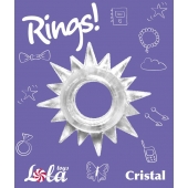 Прозрачное эрекционное кольцо Rings Cristal - Lola Games - в Новочеркасске купить с доставкой