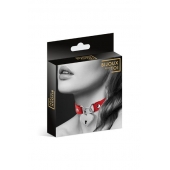 Красный чокер с замком в форме сердца - Bijoux Pour Toi - купить с доставкой в Новочеркасске