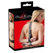 Фиксация на шею и запястья Bad Kitty Neck and Hand Restraints - Orion - купить с доставкой в Новочеркасске