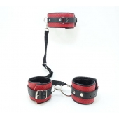 Кожаный БДСМ-набор - БДСМ Арсенал - купить с доставкой в Новочеркасске