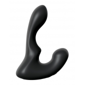 Черный анальный вибростимулятор P-Spot Milker - 14 см. - Pipedream - в Новочеркасске купить с доставкой