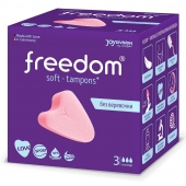 Женские гигиенические тампоны без веревочки FREEDOM normal - 3 шт. - Freedom - купить с доставкой в Новочеркасске