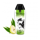 Интимный гель TOKO Pear   Exotic Green Tea с ароматом груши и зеленого чая - 165 мл. - Shunga - купить с доставкой в Новочеркасске