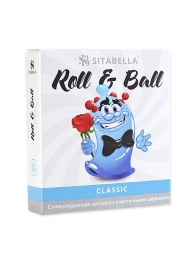 стимулирующий презерватив-насадка Roll   Ball Classic - Sitabella - купить с доставкой в Новочеркасске