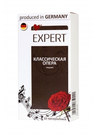 Гладкие презервативы Expert  Классическая опера  - 12 шт. - Expert - купить с доставкой в Новочеркасске