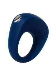 Синее эрекционное кольцо на пенис Satisfyer Ring 2 - Satisfyer - в Новочеркасске купить с доставкой