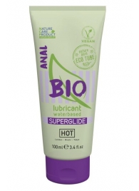 Интимный увлажняющий анальный гель BIO SuperGlide - 100 мл. - HOT - купить с доставкой в Новочеркасске