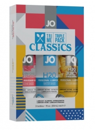 Подарочный набор лубрикантов Tri-Me Triple Pack Classics - System JO - купить с доставкой в Новочеркасске