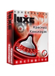 Презерватив LUXE  Exclusive   Красный Камикадзе  - 1 шт. - Luxe - купить с доставкой в Новочеркасске