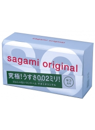 Ультратонкие презервативы Sagami Original - 12 шт. - Sagami - купить с доставкой в Новочеркасске