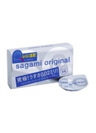 Ультратонкие презервативы Sagami Original QUICK - 6 шт. - Sagami - купить с доставкой в Новочеркасске