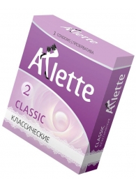 Классические презервативы Arlette Classic - 3 шт. - Arlette - купить с доставкой в Новочеркасске