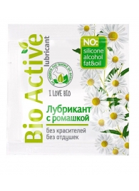 Пробник лубриканта на водной основе Bio Active - 3 гр. - Биоритм - купить с доставкой в Новочеркасске