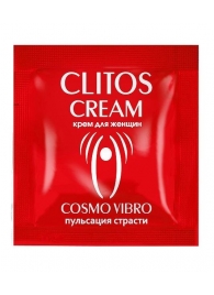 Пробник возбуждающего крема для женщин Clitos Cream - 1,5 гр. - Биоритм - купить с доставкой в Новочеркасске