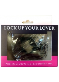 Черные меховые наручники Love с ключиками - Baile - купить с доставкой в Новочеркасске