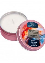 Массажная свеча  Фруктовая фантазия - БиоМед - купить с доставкой в Новочеркасске