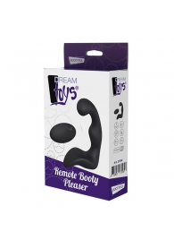 Черный вибромассажер простаты REMOTE BOOTY PLEASER - Dream Toys - в Новочеркасске купить с доставкой