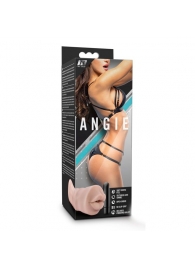 Телесный мастурбатор-ротик Angie - Blush Novelties - в Новочеркасске купить с доставкой