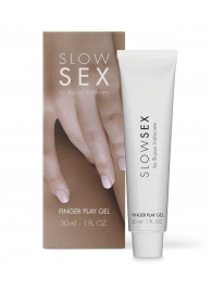 Гель для мастурбации с ароматом кокоса Slow Sex Finger Play Gel - 30 мл. - Bijoux Indiscrets - купить с доставкой в Новочеркасске