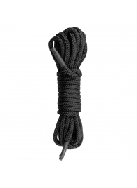 Черная веревка для бондажа Easytoys Bondage Rope - 5 м. - Easy toys - купить с доставкой в Новочеркасске