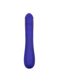 Фиолетовый вибратор с электростимуляцией Intimate E-Stimulator Petite Wand - 18,5 см. - California Exotic Novelties - купить с доставкой в Новочеркасске