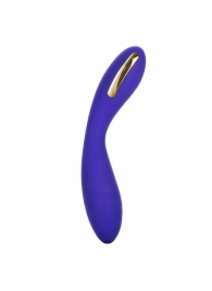 Фиолетовый вибратор с электростимуляцией Intimate E-Stimulator Wand - 21,5 см. - California Exotic Novelties - купить с доставкой в Новочеркасске