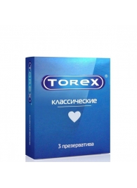 Гладкие презервативы Torex  Классические  - 3 шт. - Torex - купить с доставкой в Новочеркасске