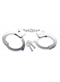 Металлические наручники Beginner s Metal Cuffs - Pipedream - купить с доставкой в Новочеркасске