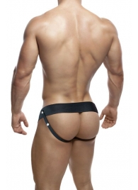 Черный мужской страпон DR. SKIN 6INCH HOLLOW STRAP ON - 16 см. - Blush Novelties - купить с доставкой в Новочеркасске