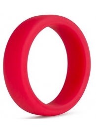 Красное эрекционное кольцо Silicone Go Pro Cock Ring - Blush Novelties - в Новочеркасске купить с доставкой