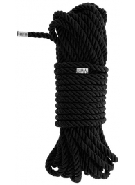 Черная веревка для бондажа BONDAGE ROPE - 10 м. - Dream Toys - купить с доставкой в Новочеркасске