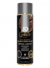 Лубрикант с ароматом шоколада JO GELATO DECADENT DOUBLE CHOCOLATE - 120 мл. - System JO - купить с доставкой в Новочеркасске